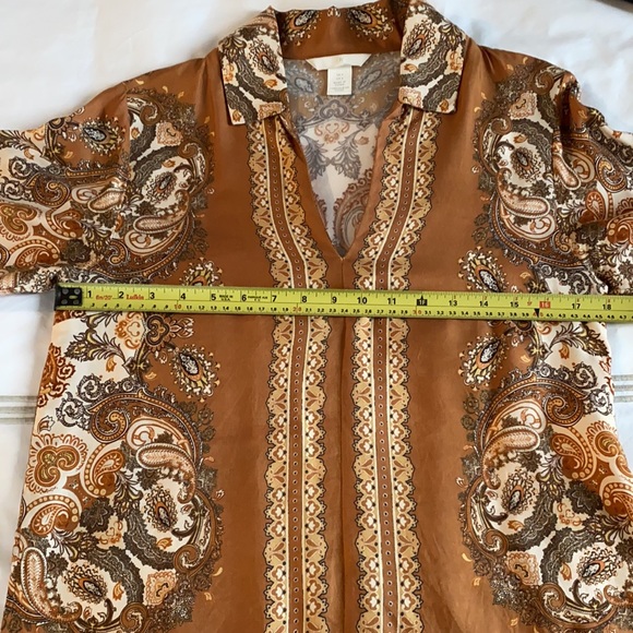 H&M paisley blouse - Picture 4 of 8
